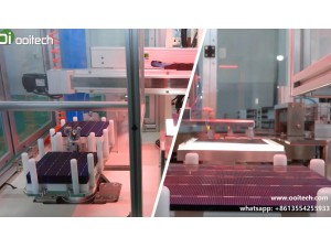 solar panel making machine tabber stringer, solar cells full automatic welding machine